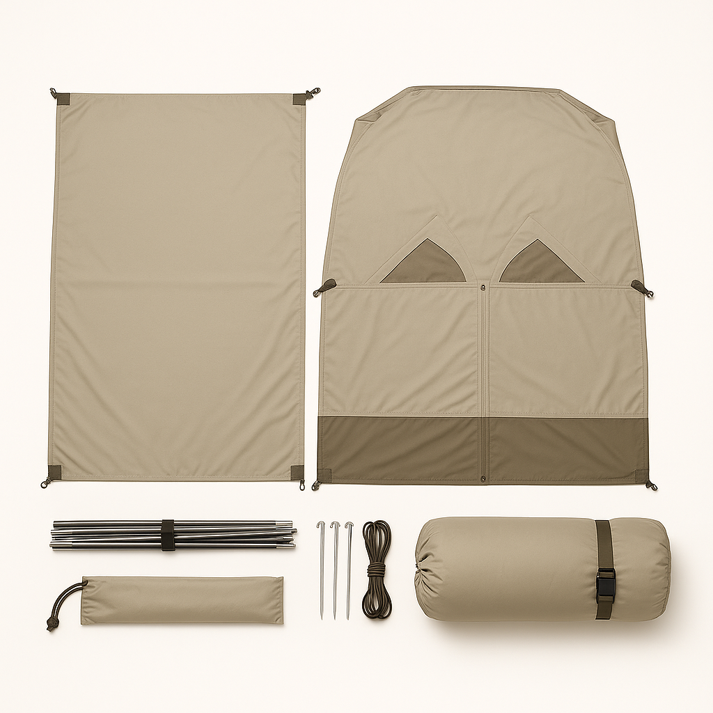 Pioneer 2P Tent - Front view