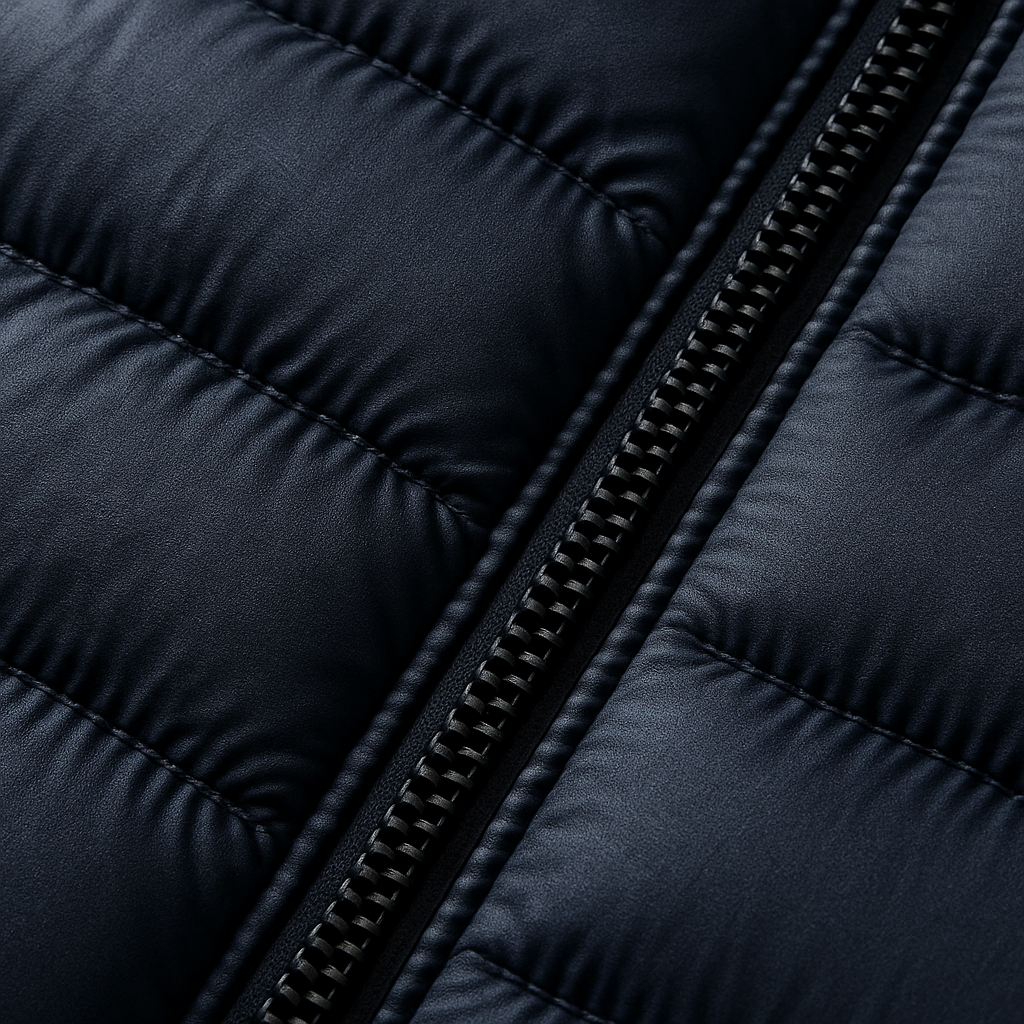 Alpine Puffer Jacket - Detail close-up