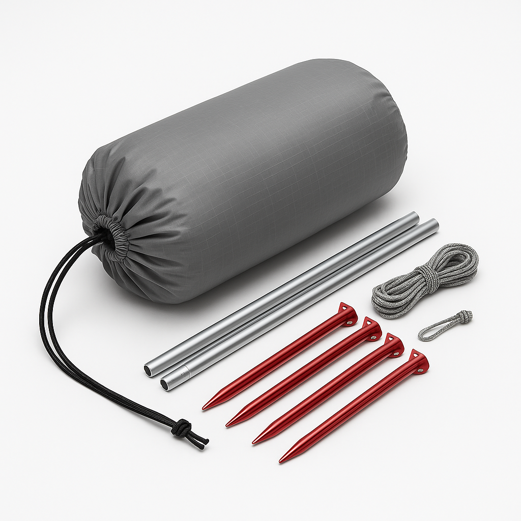 Ultralight Tarp - Alternate view