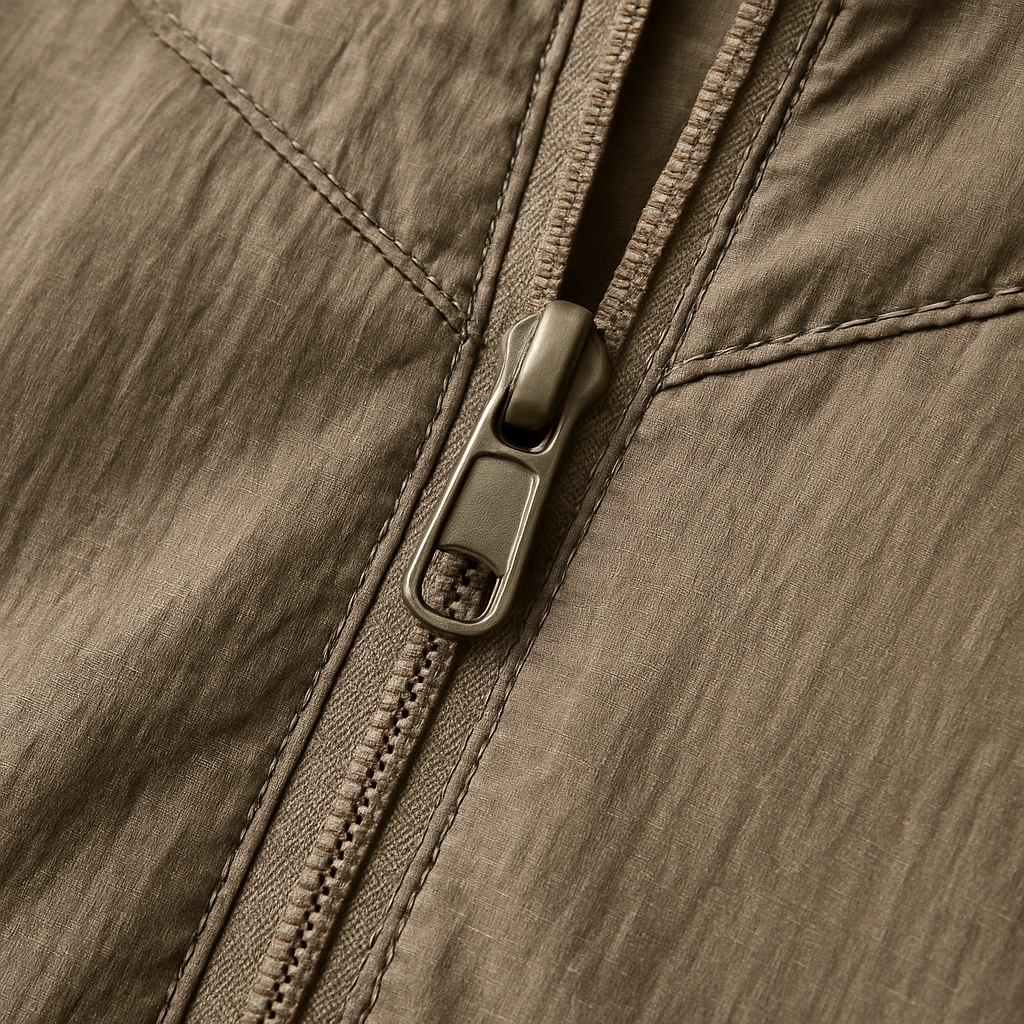 Packable Windbreaker - Detail close-up