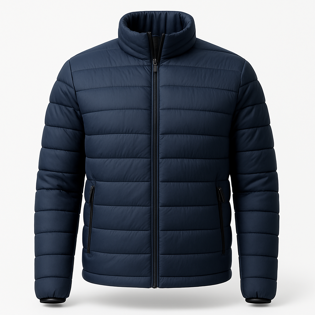 Alpine Puffer Jacket - Front view