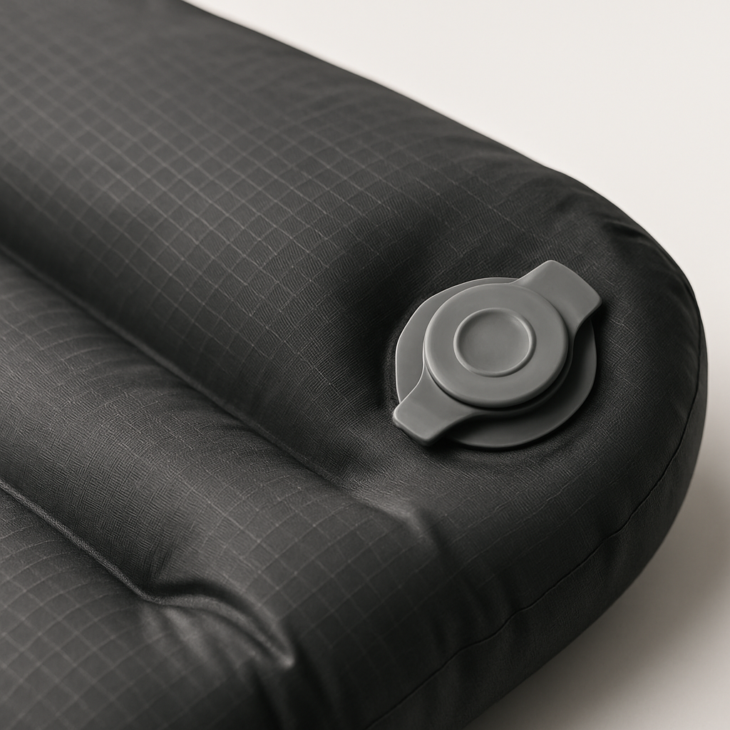 Inflatable Sleep Pad - Detail close-up